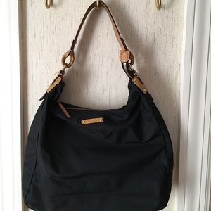 Late spade canvas purse